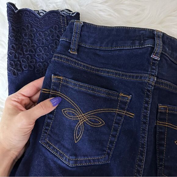 ᴇᴜᴄ ᴛᴇᴅ ʙᴀᴋᴇʀ ᴄʀᴏᴘᴘᴇᴅ ᴍɪᴅ-ʀɪꜱᴇ ᴅᴇɴɪᴍ - Picture 14 of 16